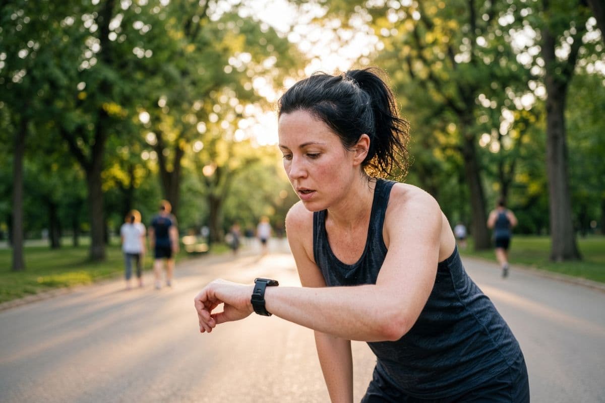 A woman jogging after taking a benfotiamine supplement